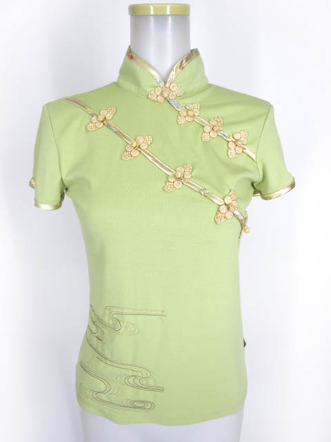 OZZ ONESTE チャイナ半袖カットソー