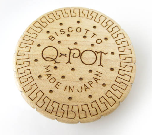 Q-pot. ラウンドミルクビスケットコードリール