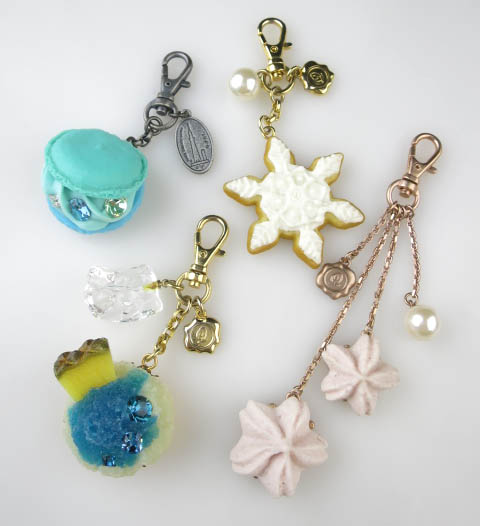 Q-pot. バッグチャーム 4点セット