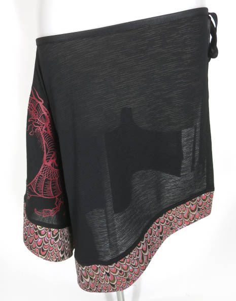 Qutie Frash 紅鶴ラップスカート