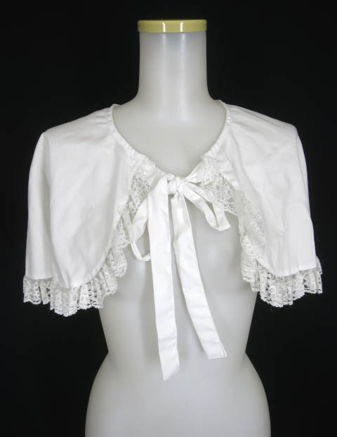 Metamorphose ラッセルレース付きケープ