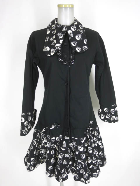 Richards ドクロ柄切替ワンピース