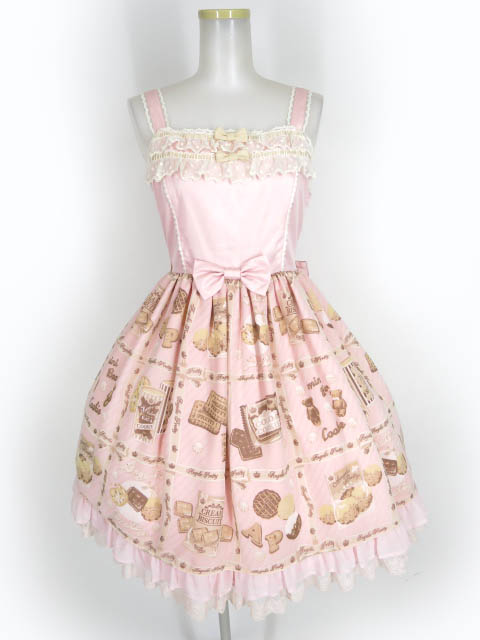Angelic Pretty Cream Cookie Collection切替ジャンパースカート