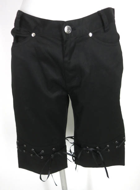 PEACE NOW 編み上げ付きハーフパンツ