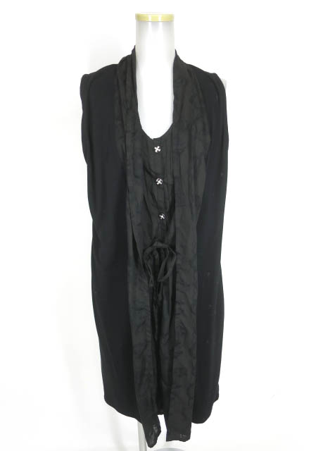 h.NAOTO hEAVEN レイヤードノースリーブワンピース