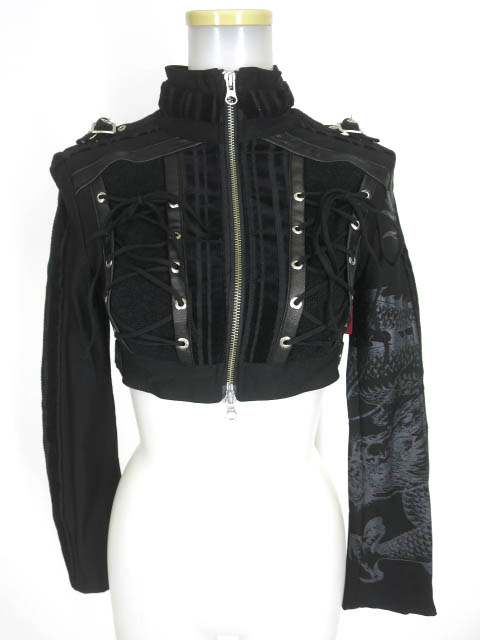 Ozz On hikozoh ジップアップショートジャケット