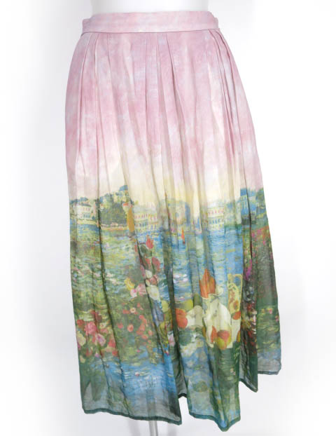 Jane Marple Beautiful paintingのロングスカート