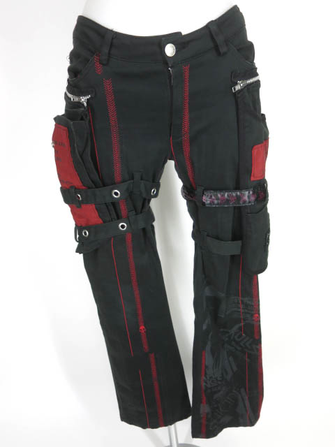 h.ANARCHY 腿ベルト付きカーゴパンツ