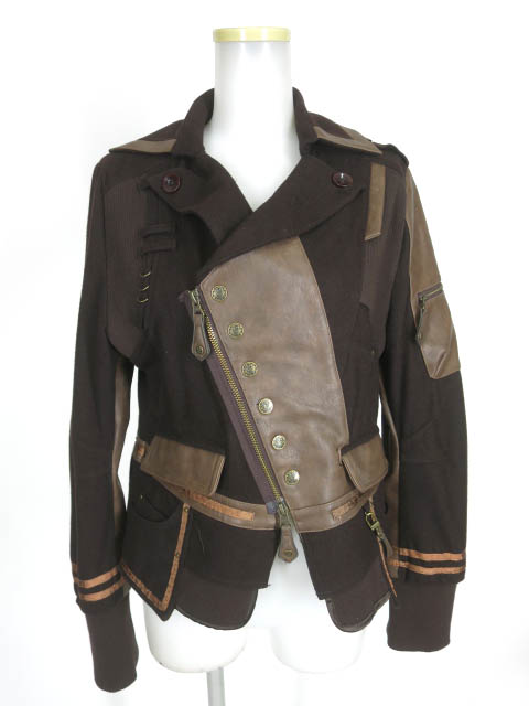 ozz conte×SAMURAI 7 カツシロウ ライダースジャケット