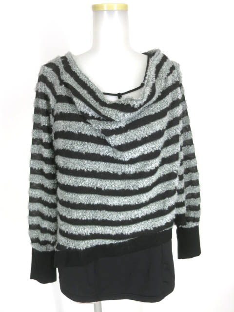 Ozz Croce ボーダーニット&タンクトップアンサンブル