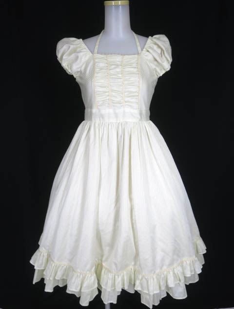 Victorian maiden ノーブルストライプドレス