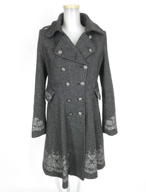 OZZ ANGELO 刺繍入りダブルコート