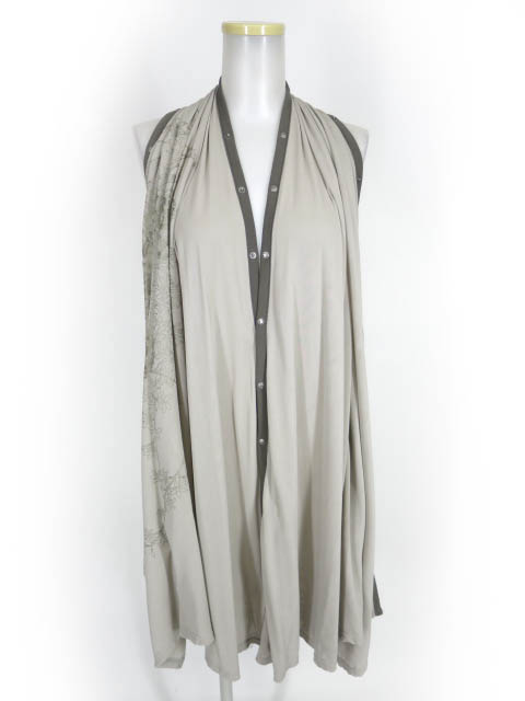 OZZ ONESTE メッシュチュールロングベスト