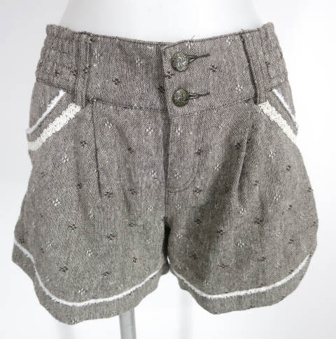 OZZ ANGELO ツイードショートパンツ