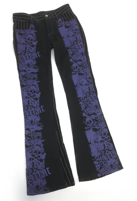 ALGONQUINS ストライプ切替パンツ