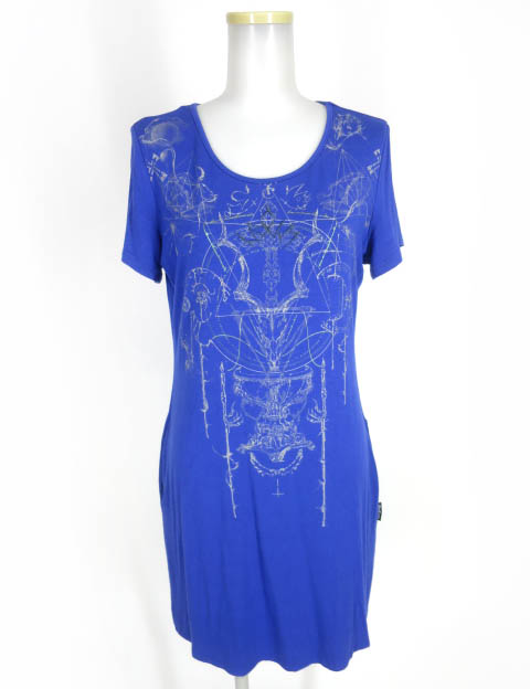 Ozz Croce ロング丈半袖カットソー