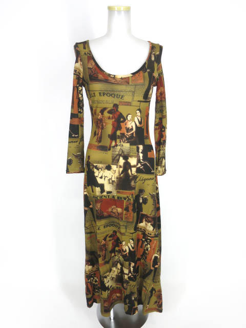 Jean Paul GAULTIER CLASSIQUE BELLE EPOQUE ロングワンピース