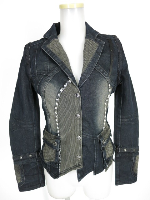 Ozz Croce 2wayデニムテーラードジャケット