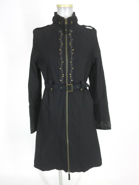 Rozen Kavalier ベルト付きジップアップコート