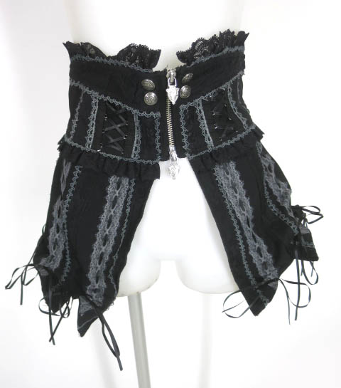 OZZ ONESTE ローズ刺繍オーバースカート