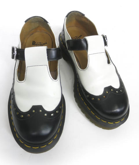Dr.Martens バイカラー DEMIZE BROGUE T BAR レザーシューズ
