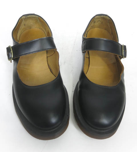 Dr.Martens MARY JANE ワンストラップ レザーシューズ