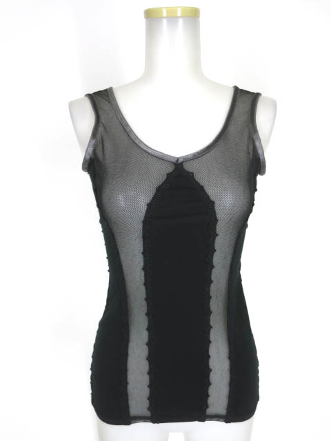 alice auaa メッシュ切替タンクトップ