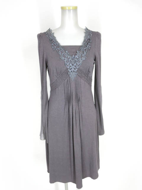 OZZ ONESTE レース付きカットワンピース