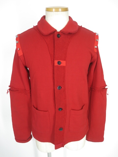 MILKBOY スタッズ付きスウェットジャケット