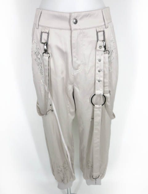 ozz conte サスペンダー付きパンツ