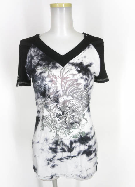 Ozz Croce ムラ染め半袖カットソー