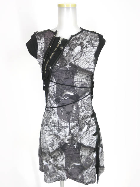 Ozz Croce 龍＆地図柄ワンピース