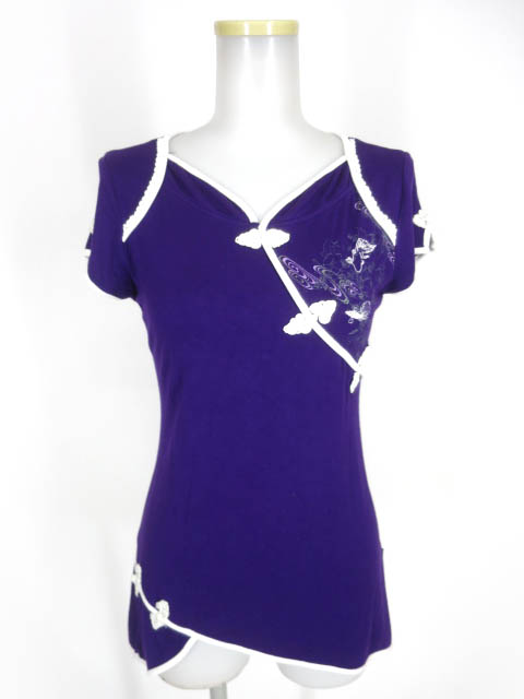 OZZ ONESTE チャイナ半袖カットソー