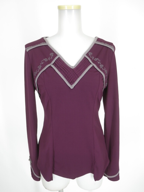 OZZ ONESTE チャイナボタン付き長袖カットソー