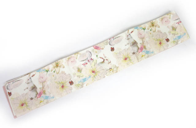 豆千代モダン 半巾帯 ドリーミー・ラヴィ