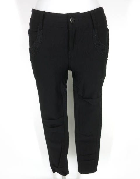 Ozz Croce ポケットレース付きスリムパンツ