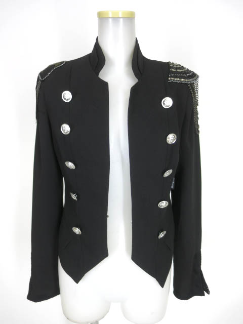 Ozz Croce チェーン飾り付きナポレオンジャケット