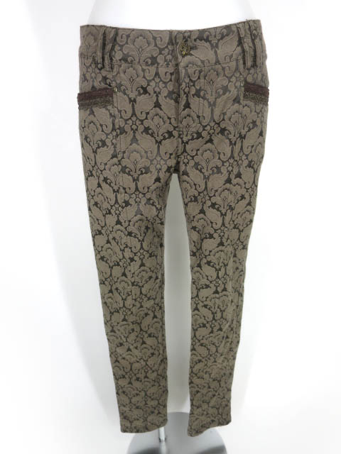 OZZ ANGELO ジャガード織りパンツ