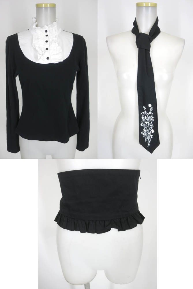 PUTUMAYO ヨーク切替長袖カットソー