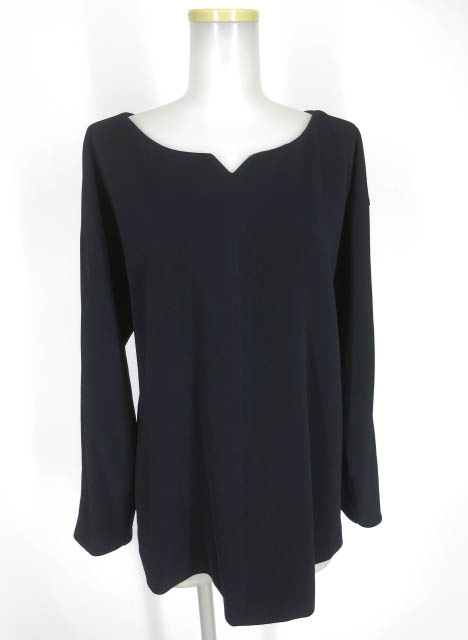 ふりふ 和柄切替長袖カットソー