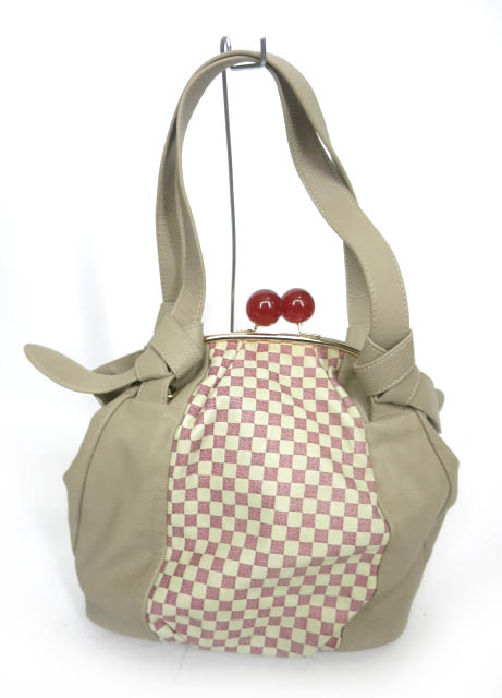 ふりふ がま口バッグ