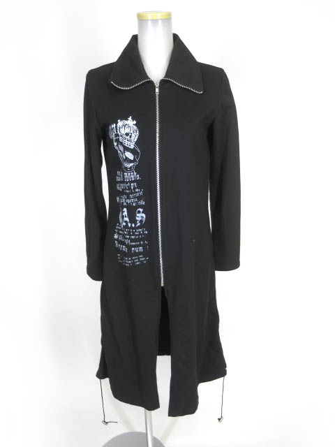 BODY LINE ジップアップワンピースコート