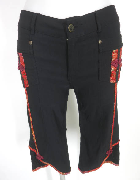 OZZ ONESTE チャイナ七分丈パンツ