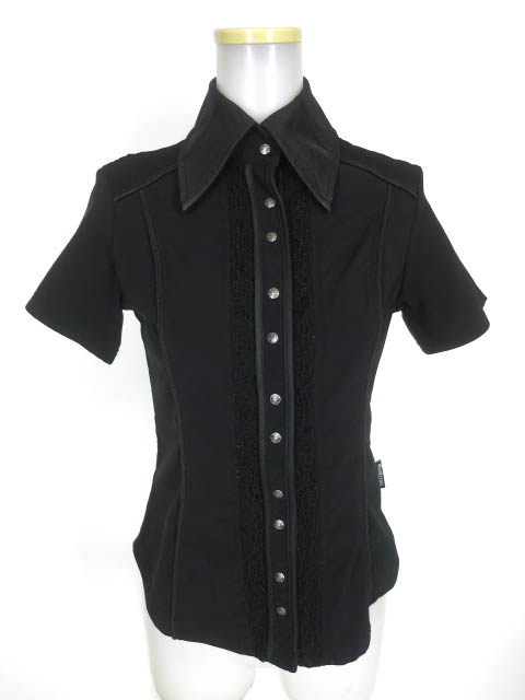 Ozz Croce 龍刺繍入り半袖シャツ