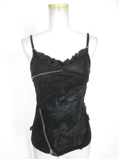 Ozz Croce 龍プリントキャミソール