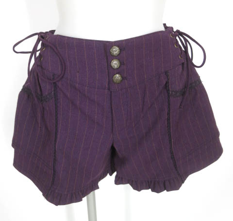 OZZ ONESTE ストライプショートパンツ