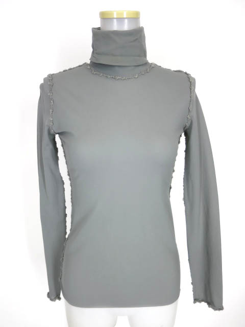 Jean Paul GAULTIER FEMME タートルネックストレッチナイロンカットソー