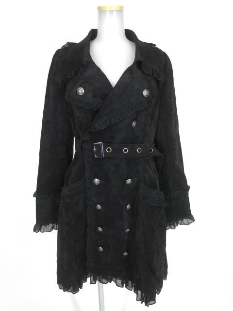 ALGONQUINS フリル付きダブルコート