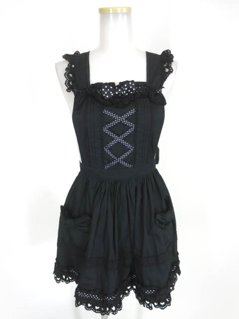 Angelic Pretty ドットリボンエプロン