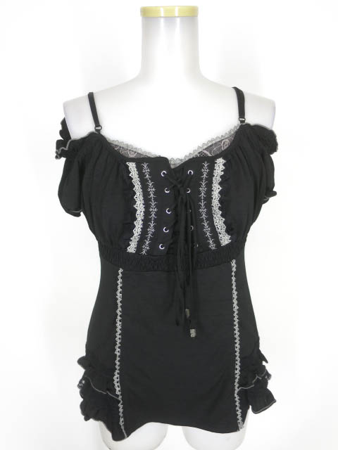 OZZ ONESTE オフショルダー半袖カットソー